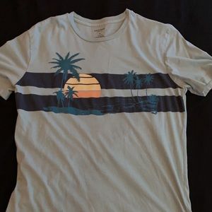 Sunset print t-shirt